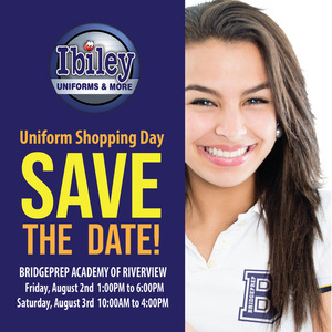  SAVE THE DATE UNIFORM SALE ON CAMPUS 